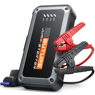 Zdjęcie produktu dla Buture Jump Starter Power Bank, 3000A szczytowy prąd, PD45W szybkie ładowanie, Starter Power Bank samochodowy Jump Starter, Beta08