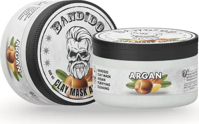 Produktbild von Bandido Face Clay Mask Argan Gesichtsmaske 300ml