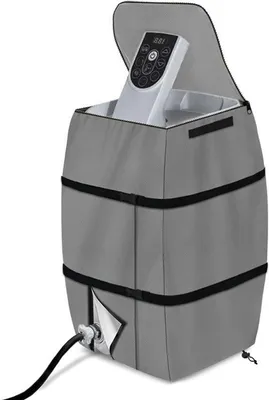 Produktbild von Whirlpool & Spa Pumpenabdeckung, isoliert, wasserdicht & staubdicht, Schutz für Heizungspumpe, Pool oder Außenwanne, 43×38×54 cm