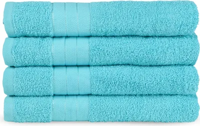 Zdjęcie produktu dla Muller Textiles 1000.14.93, Niebieski, Bawełna, 4 szt., 500 g/m², 50 x 100 cm