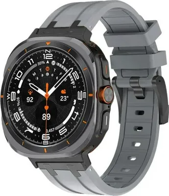 Produktbild von INF Samsung Watch Ultra Flüssigsilikonarmband Grau
