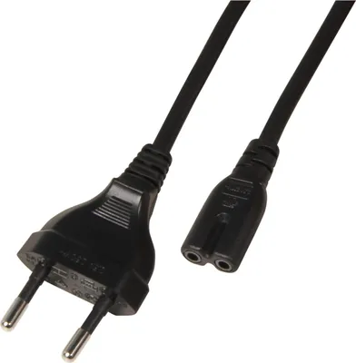 Produktbild von LogiLink CP092, 1,8 m, Netzstecker Typ C, C8-Koppler, 250 V, 2.5 A