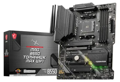 Obrázok produktu pre MSI MAG B550 TOMAHAWK MAX WIFI AMD B550 Socket AM4 ATX