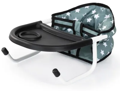 Produktbild von Bayer Design 65858AA Tischsitz für Puppen, Puppensitz, Zubehör für Babypuppen, Nordisches grün