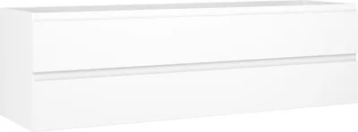 Immagine prodotto di Mexen Orio mobile da bagno sottolavabo 160 cm, 2 cassetti, bianco opaco - 91A10-16047-2-BFF01