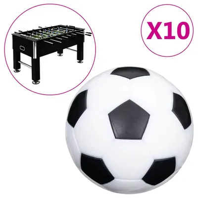 Image de Vidaxl -Tableaux de football 10 PC 32 mm ABS