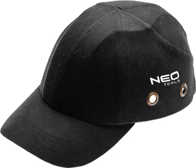 Immagine prodotto di NEO TOOLS Berretto da baseball - Berretto da baseball da uomo e da donna - Berretto piatto - Berretto da baseball elegante da uomo - Nero con rinforzo