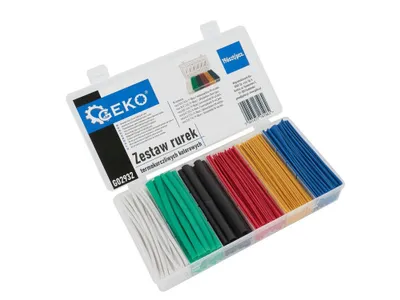 Obrázek produktu pro GEKO Smršťovací bužírka, sada 196ks G02932