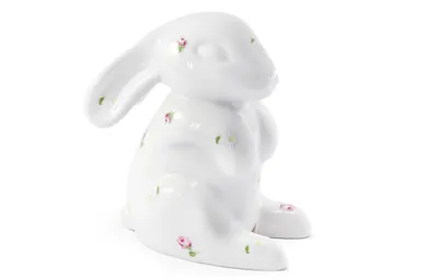 Produktbild von Figurka zajíce z porcelánu, 11 cm, RoseLine, Leander, 2