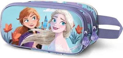 Zdjęcie produktu dla Disney Frozen 2 Wiosna 3D podwójna Federmappe