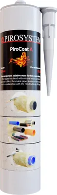 Image de Piro Coat A pâte ignifuge, cartouche de 310 ml