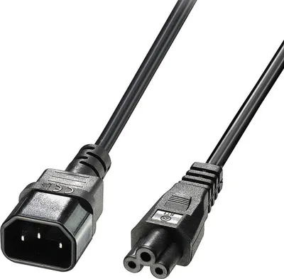 Image de LINDY IEC-Netzkabel C14 an C5 2m
