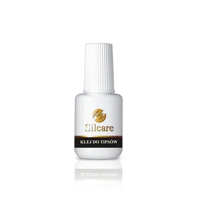 Zdjęcie produktu dla Silcare Klej do tipsów z pędzelkiem, 7.5g