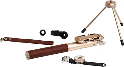 Zdjęcie produktu dla Ultron BT deluxe selfie stick brązowy, złoty