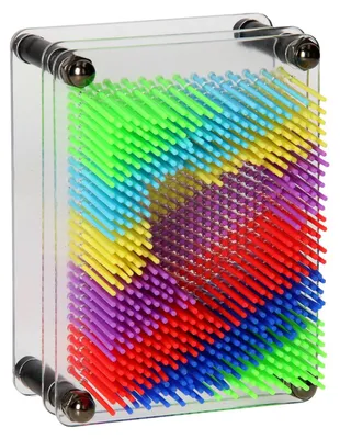 Produktbild von Nagelkunst-Set Regenbogen mit Stiften zum Abdruck anfertigen, 12 x 9 cm