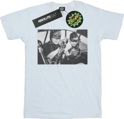 Produktbild von DC Comics - "Batman TV Series Ready For Action" T-Shirt für Herren BI16561 (3XL) (Weiß)