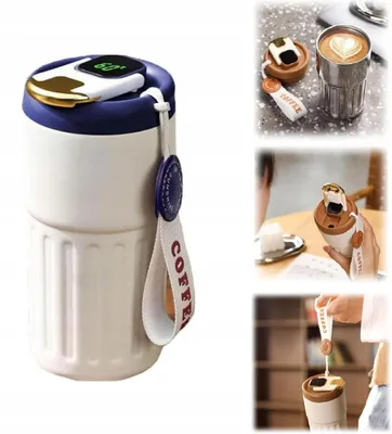 Produktbild von Thermobehälter Für Kaffee Und Tee Smart Bottle Mit Display 500Ml
