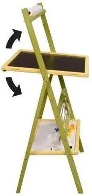 Image de Tableau 4-en-1 avec un boulier à deux rangées - 3toysm