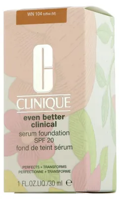 Obrázok produktu pre Clinique Even Better Clinical Serum Foundation SPF 20, odtieň WN 104 Toffee (30 ml)