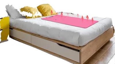 Obrázok produktu pre Infračervené saunové deky, 180 x 80 cm, 650 W, 220 V, rozsah teplôt 35-80 °C, časovač 15-60 minút