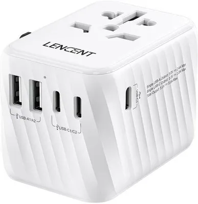 Zdjęcie produktu dla Adapter podróżny, uniwersalna wtyczka podróżna