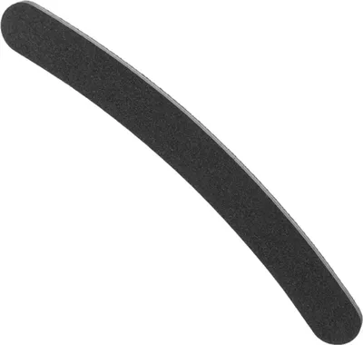 Produktbild von Eurostil Nagelfeile, gepolstert, gebogen, 175 mm, Schwarz, Packung mit 12 Stück