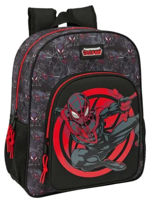 Produktbild von Safta Miles Morales 15l 32x38x12 Cm Rucksack Schwarz,Grau  Kinder Schwarz,Grau One Size