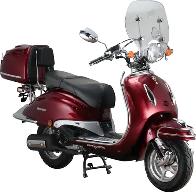 Produktbild von Motorroller Firenze Limited 50 ccm 45 km/h EURO 5 weinrot