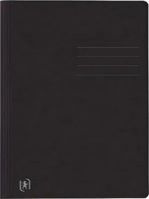 Zdjęcie produktu dla Oxford 400116209 Segregator TOP FILE+ - A4, karton 390 g/m², zszywanie komercyjne i urzędowe, czarny