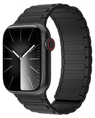Obrázek produktu pro Pro Apple Watch SE 2023 40mm Vysoce kvalitní silikonová magnetická smyčka Náhradní pásek na ruku Black