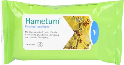 Imagen del producto de Toallitas hidratantes Hametum, 12 unidades