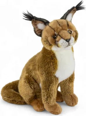 Image de Carl Dick Karakal env. 35cm, peluche, animal en peluche, doudou 3752