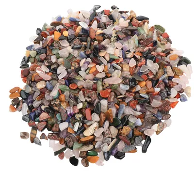 Getrommelte Steine Afrika Mix 500g 8-15mm Edelsteine