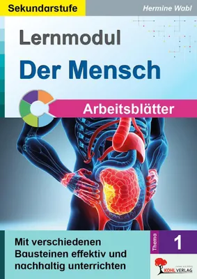 Produktbild von Lernmodul 1: Der Mensch / Arbeitsblätter