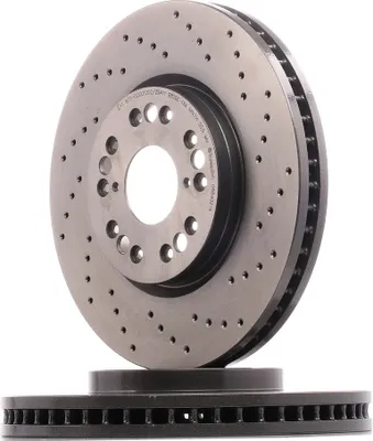 Image de 2x BREMBO disque de frein 09.8402.1X pour TOYOTA Altezza (_E1_) pour LEXUS LS (UCF10)