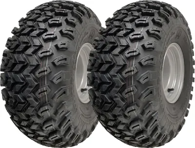 Obrázok produktu pre 22x11.00-8 Užitkové pneumatiky pre ATV P334 Kolesá 4 vrstvové 4 palcové oceľové disky PCD (sada 2)