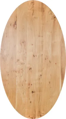 Produktbild von HSM Collection-Ovale Tischplatte Zurich-240x110x3,8-Natur-Akazie