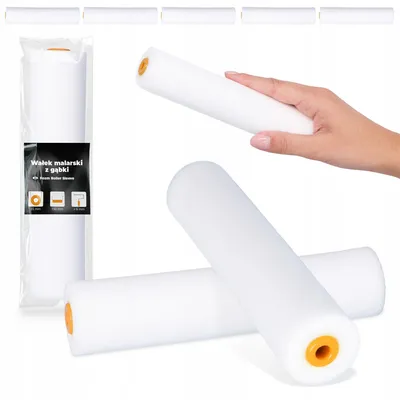 Produktbild von TRCR Schaumstoff-Farbroller 15 cm für Acrylfarben & Lacke