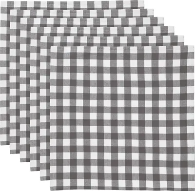 Produktbild von REDBEST Serviette Nashville" 6er-Pack grau 50x50 cm"