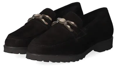 Productafbeelding van Sioux dames slippers MEREDITH, zwart, suède, maat: 37