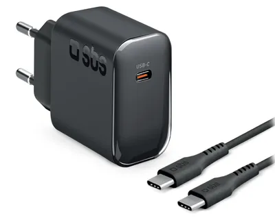 Image de SBS  Kit charge 45W PD avec câble USB‑C 2 m
