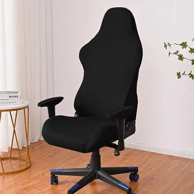 Produktbild von Gaming-Stoel-Hoehen, 3er-Pack, schwarz, atmungsaktiv, antislip, für Bürostühle mit Armlehnen