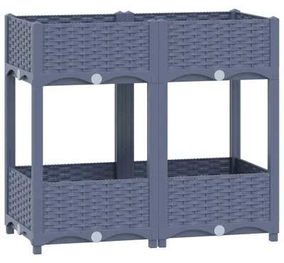 Immagine prodotto di vidaXL Hochbeet 80x40x71 cm Polipropilene