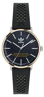 Produktbild von Adidas Uni Uhr CODE ONE Silikon schwarz AOSY24047