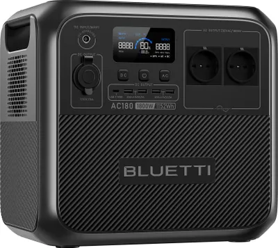 Produktbild von elektrické generátory BLUETTI AC180 1800W,1152Wh solární baterie pro venkovní kempování, výpadek elektřiny, Nouzové