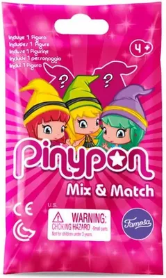 Produktbild von Famosa Pinypon Überraschungstüte Mini Hexen Cdu Figur Rosa Rosa One Size