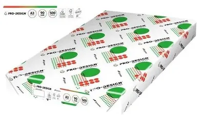 Obrázok produktu pre inapa-tecno PRDES090X419, Laserová/atramentová tlač, A3 (297x420 mm), 500 listy, 90 g/m², Biela, Forest Stewardship Council (FSC)