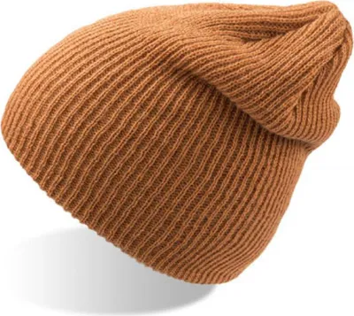 Zdjęcie produktu dla Atlantis SKTE | Czapka zimowa typu skate beanie – kolor: jasnobrązowy – rozmiar: jeden rozmiar
