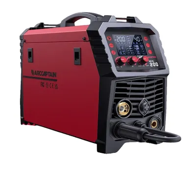 Produktbild von MIG-Schweißmaschine 6-in-1, Synergic-Steuerung, 200A Ausgangsleistung