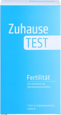 Produktbild von ZuhauseTEST Spermientest, Spermatest, Box